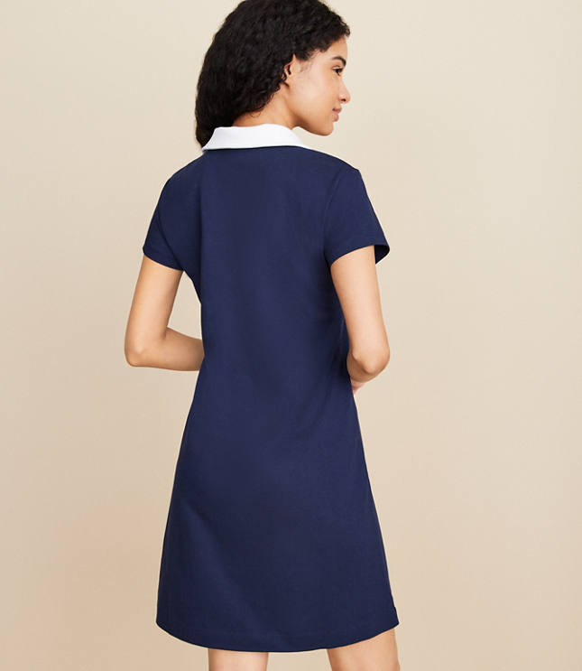 ワンピース French Sleeve Polo Mini Dress Her lip to（ハーリップトゥー）の「French Sleeve Polo Mini