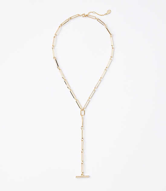 Chain Link Y Necklace
