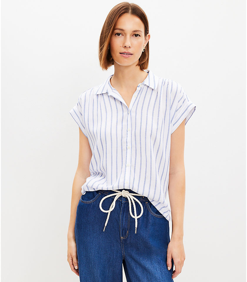 Striped Dolman Shirt