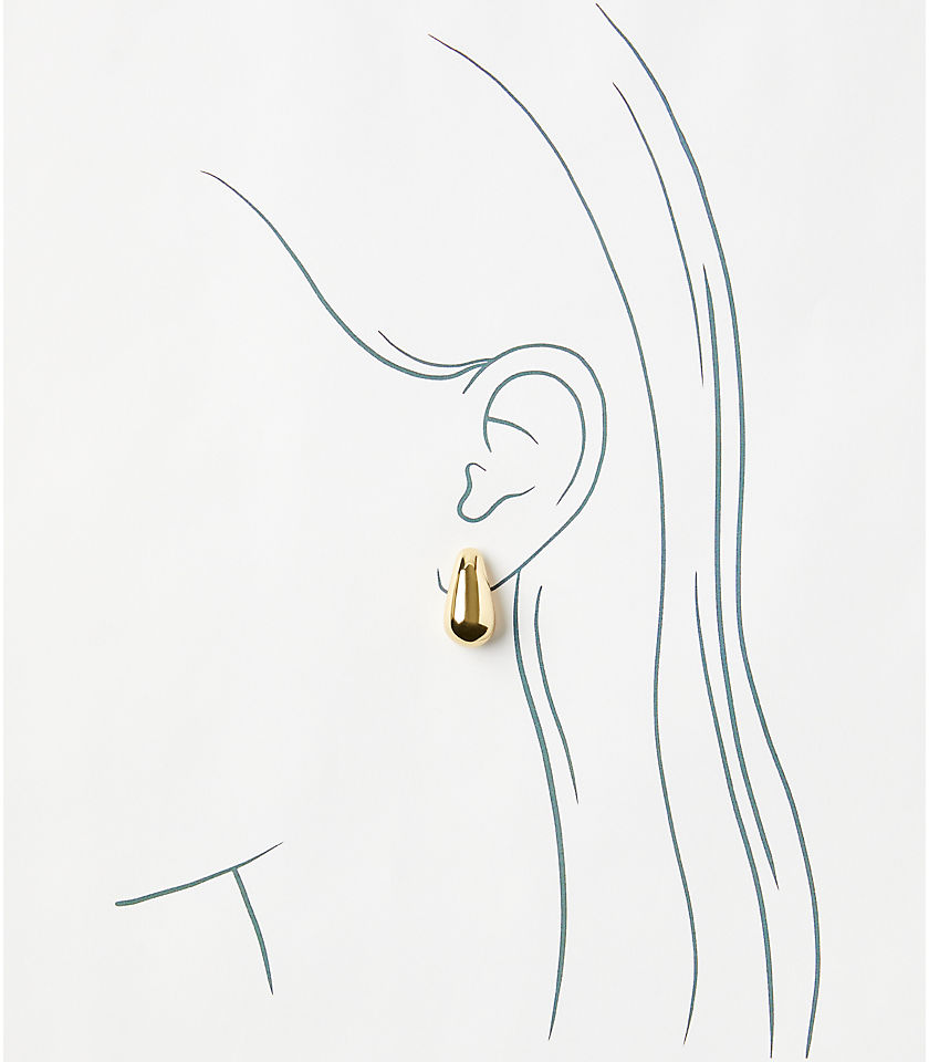 Modern Teardrop Earrings
