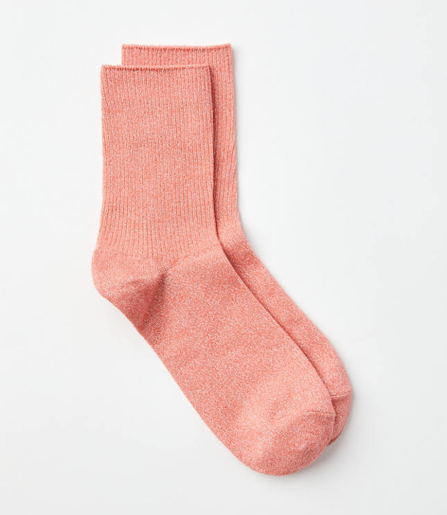 Shimmer Crew Socks