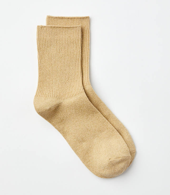 Shimmer Crew Socks