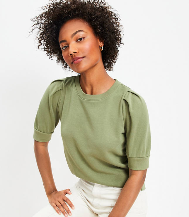 Khaki green sweatshirt online womens