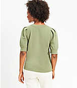 Pleated Sleeve Sweatshirt carousel Product Image 3