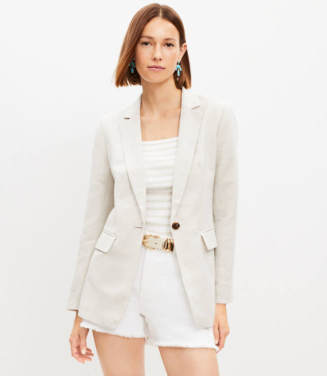 Houndstooth Relaxed Modern Blazer