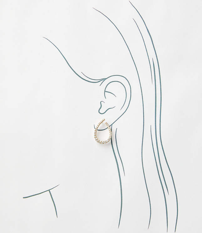 Crystal Teardrop Earrings