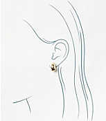 Sparkle Teardrop Stud Earrings carousel Product Image 2