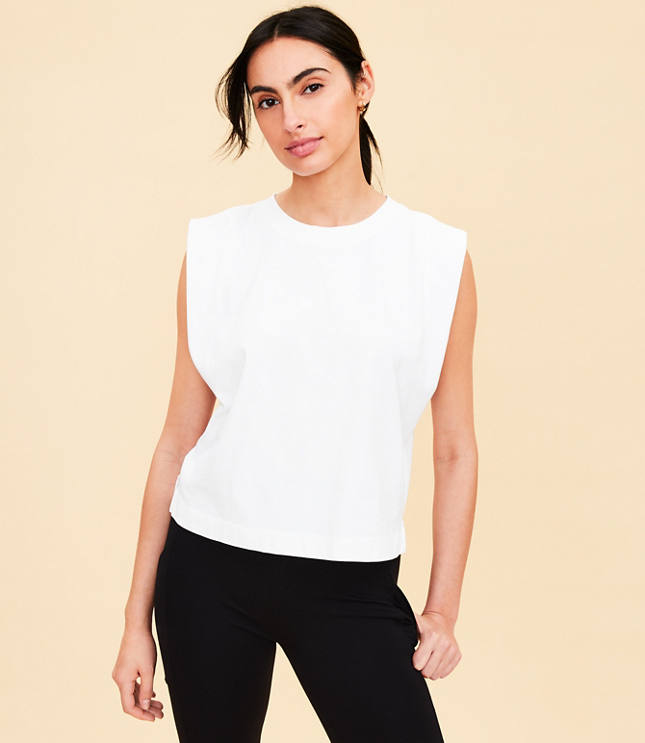 Lou & Grey Jersey Muscle Tee image number null