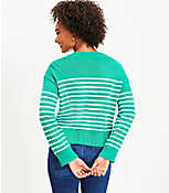 Striped Boatneck Sweater carousel Product Image 3
