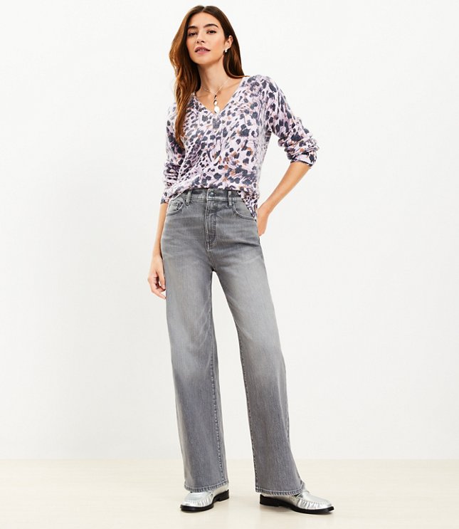 Size 28 Wide Leg Jeans for Women: Pull-On, Palazzo & More | Loft