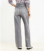 High Rise Wide Leg Jeans in Vintage Grey Wash carousel Product Image 3