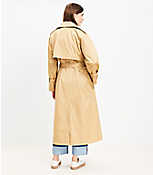 Petite Modern Trench Coat carousel Product Image 3
