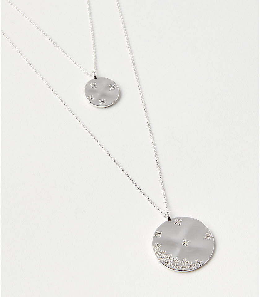 Double Layered Pendant Necklace