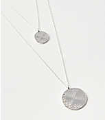 Double Layered Pendant Necklace carousel Product Image 1