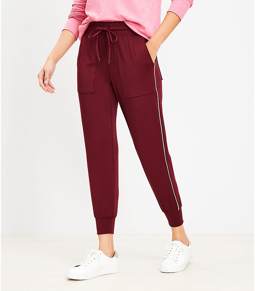 Lou & Grey Piped Luvstretch Joggers