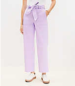Petite Utility Straight Pants in Twill carousel Product Image 1