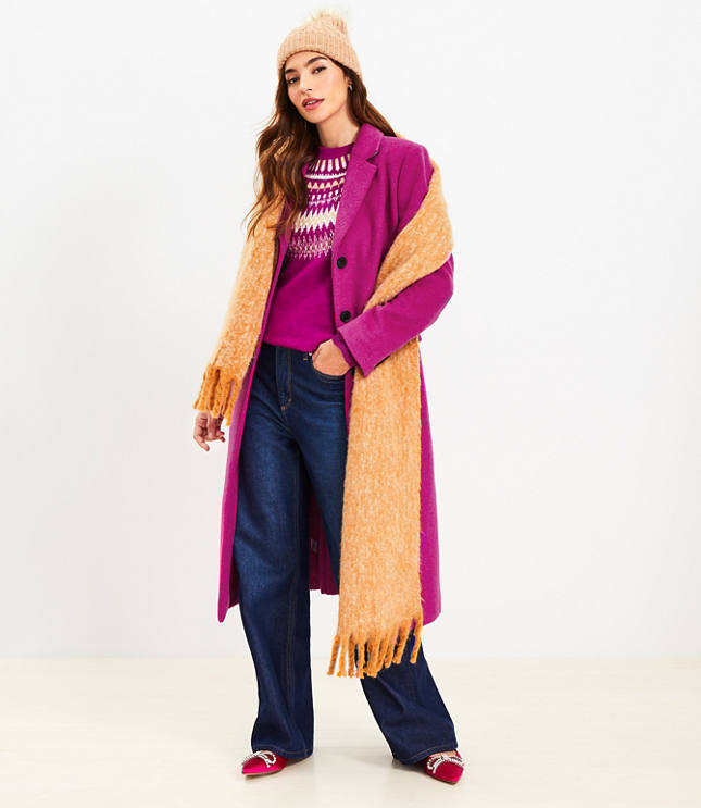 Wool Blend Coat