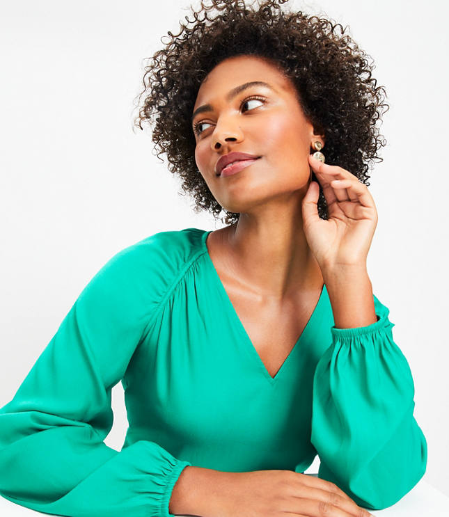 Green Tops For Women, Green Blouses