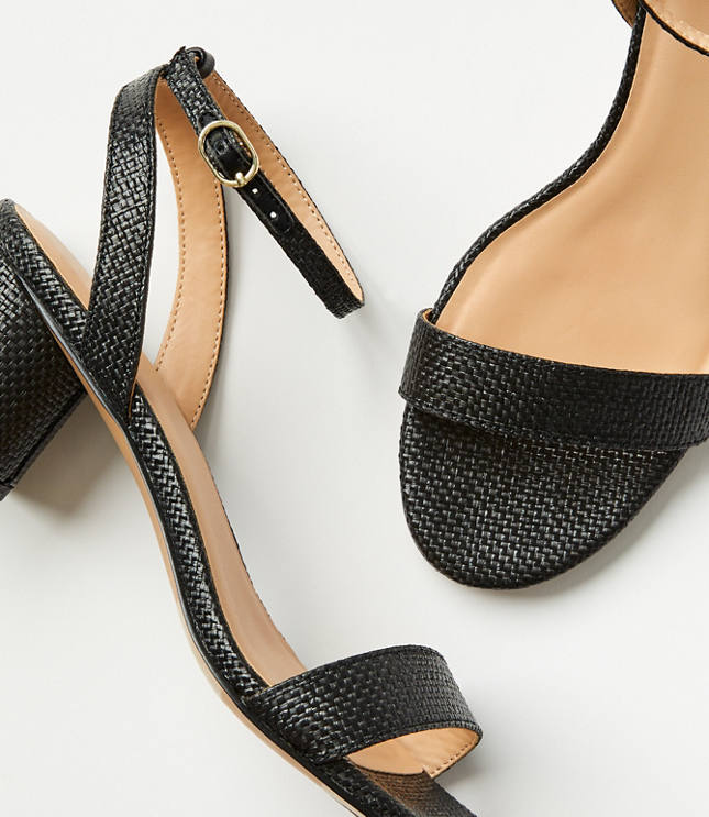 Raffia Pumps