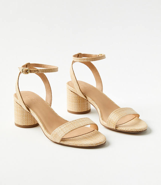 Raffia Pumps