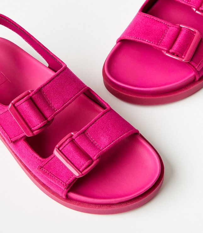 Double Strap Molded Footbed Sandals