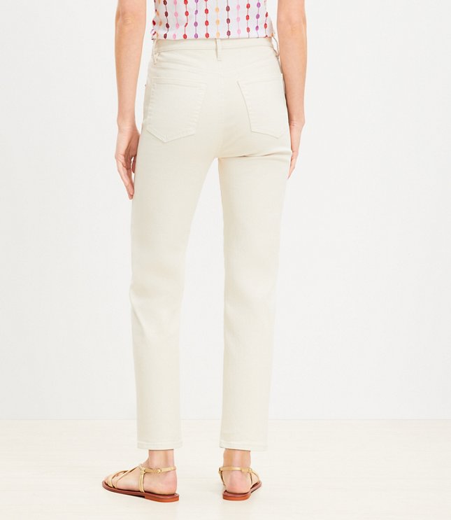 Petite High Rise Slim Jeans Popcorn