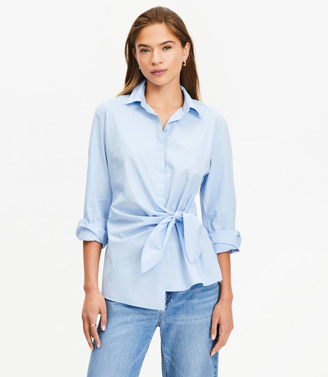 トップス Interlock Shirt Collar Half Sleeves Top Interlock Shirt Collar Half Sleeves Top（カーディガン