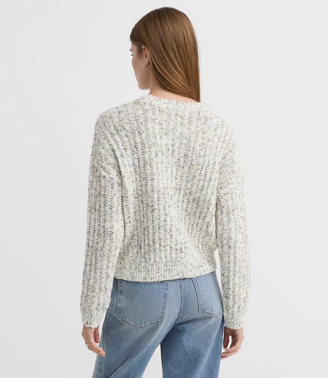 Spacedye Ribbed Relaxed Sweater