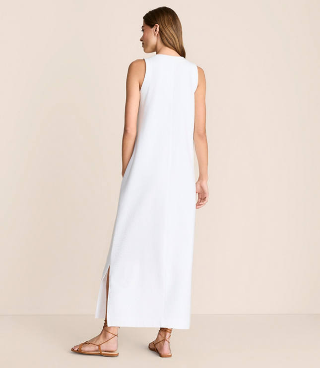 Petite Lou & Grey Seersucker Tank Midi Pocket Dress carousel Product Image 3