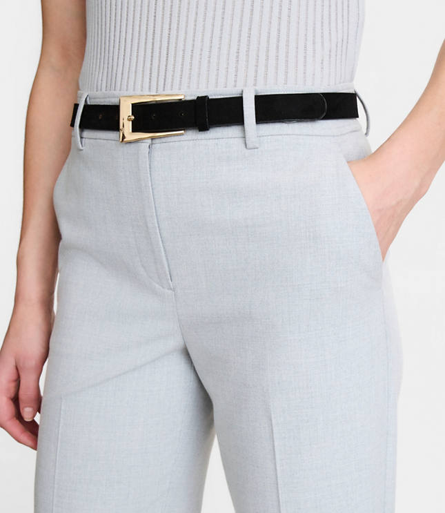 Petite LOFT Versa Seasonless Stretch Slim Pants Heather