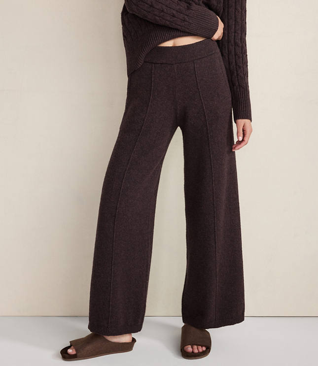 Haven Well Within Organic Cotton Blend Pintuck Wide Leg Pants