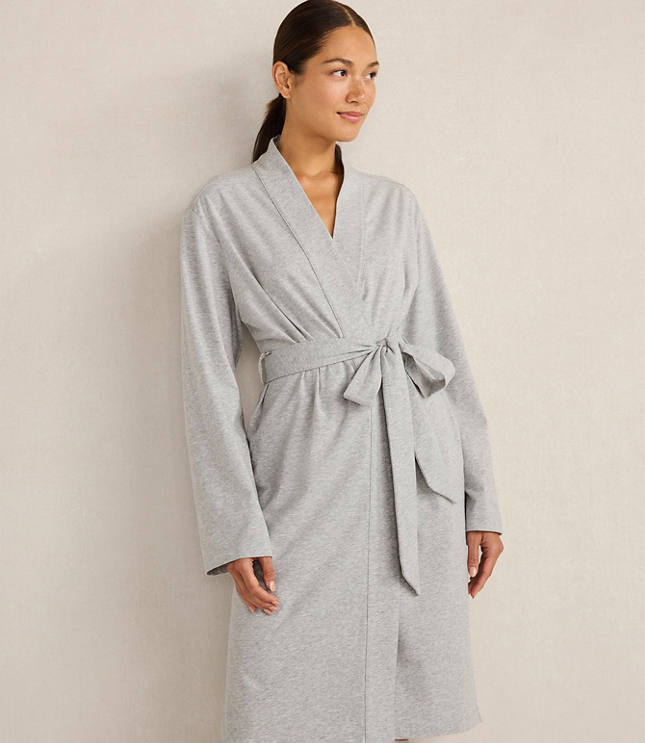 Haven Well Within Organic Cotton Jersey Robe