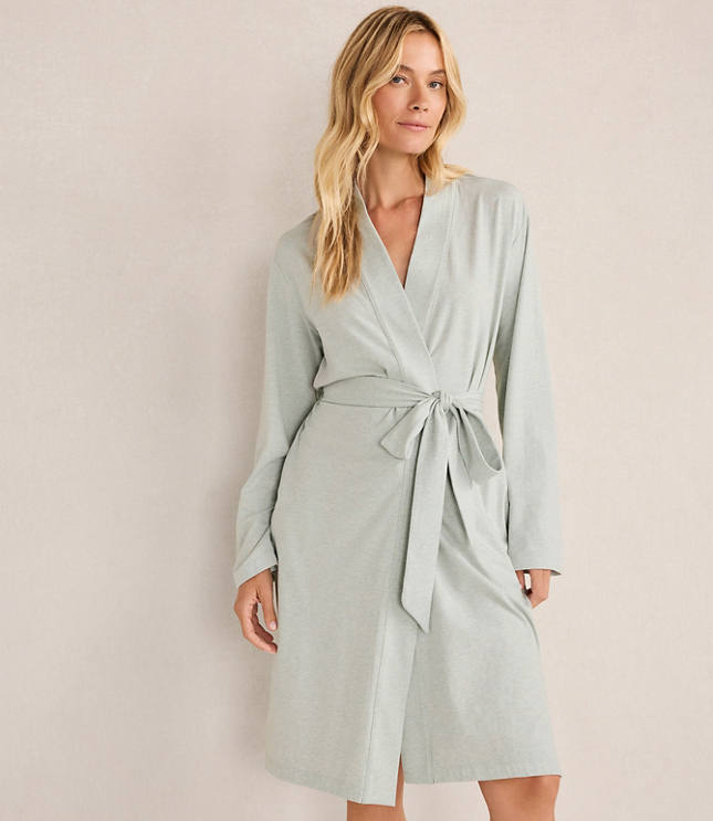 Haven Well Within Organic Cotton Jersey Robe