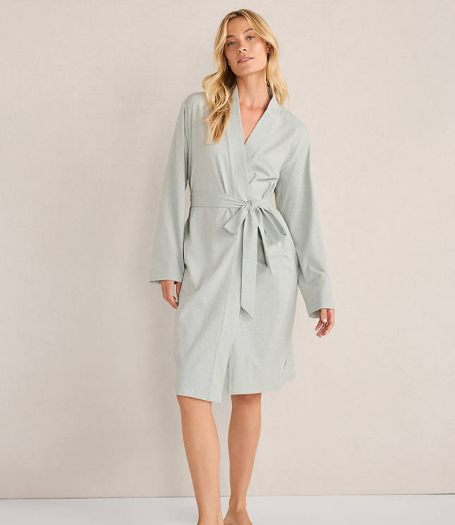 Haven Well Within Organic Cotton Jersey Robe
