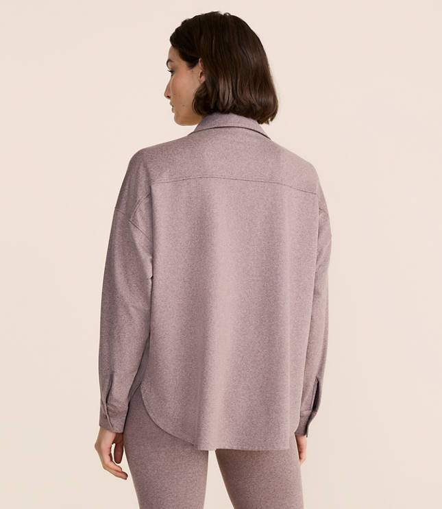 Petite Lou & Grey Heathered Brushedsoft Shirt