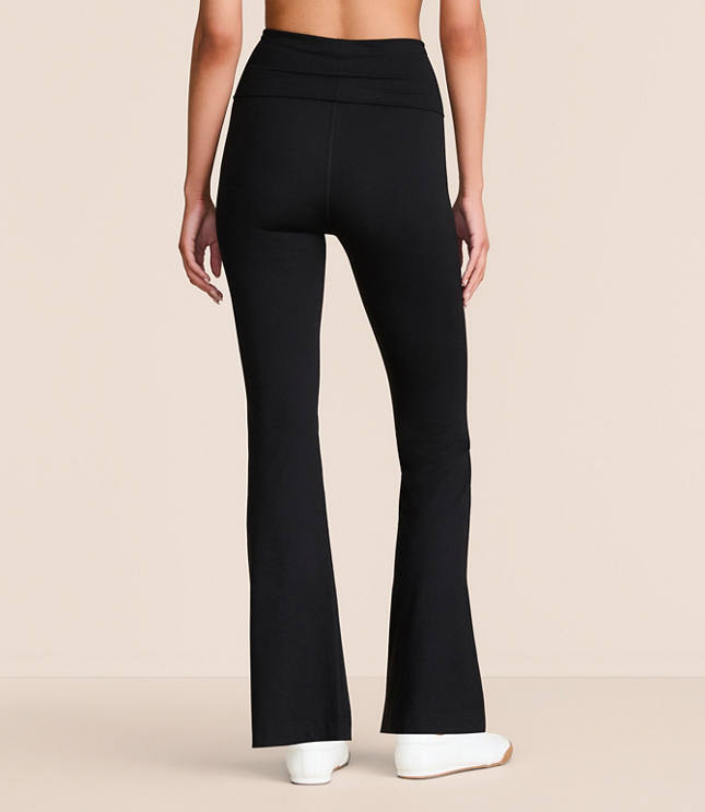 Petite Lou & Grey Brushedsoft Foldover Flare Pants