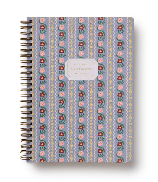Rifle Paper Co. Delphine Spiral Notebook