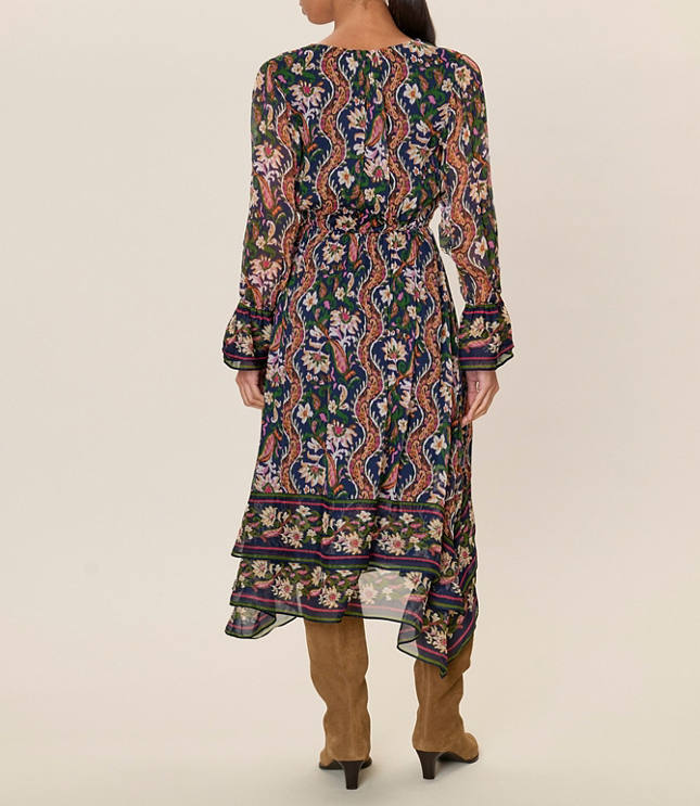 Rebecca Taylor Isha Long Sleeve Dress