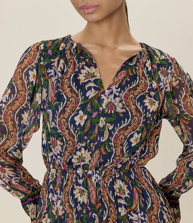 Rebecca Taylor Isha Long Sleeve Dress