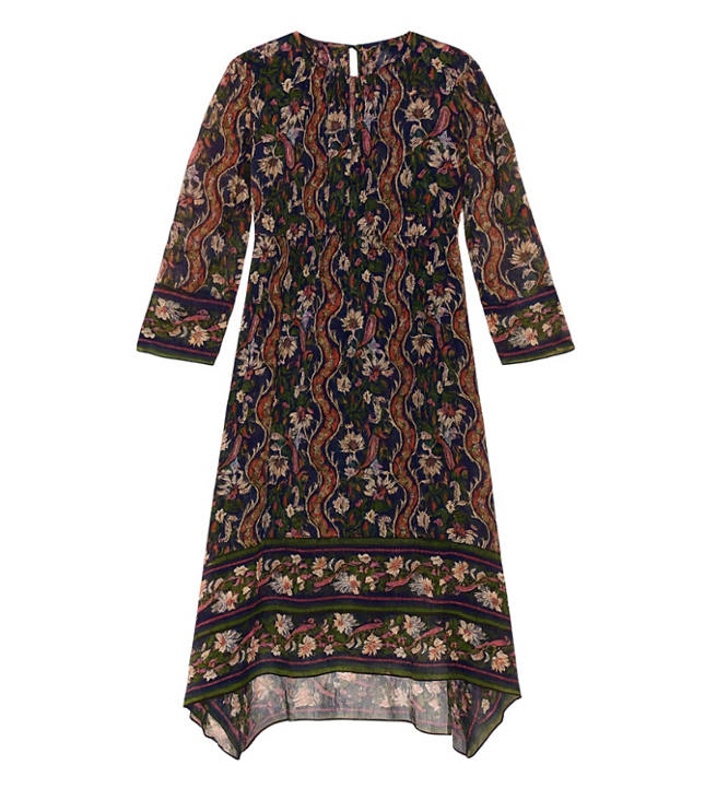 Rebecca Taylor Isha Long Sleeve Dress