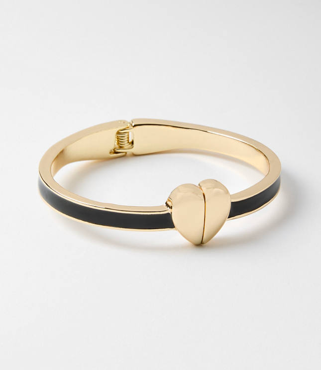 Heart Bangle Bracelet
