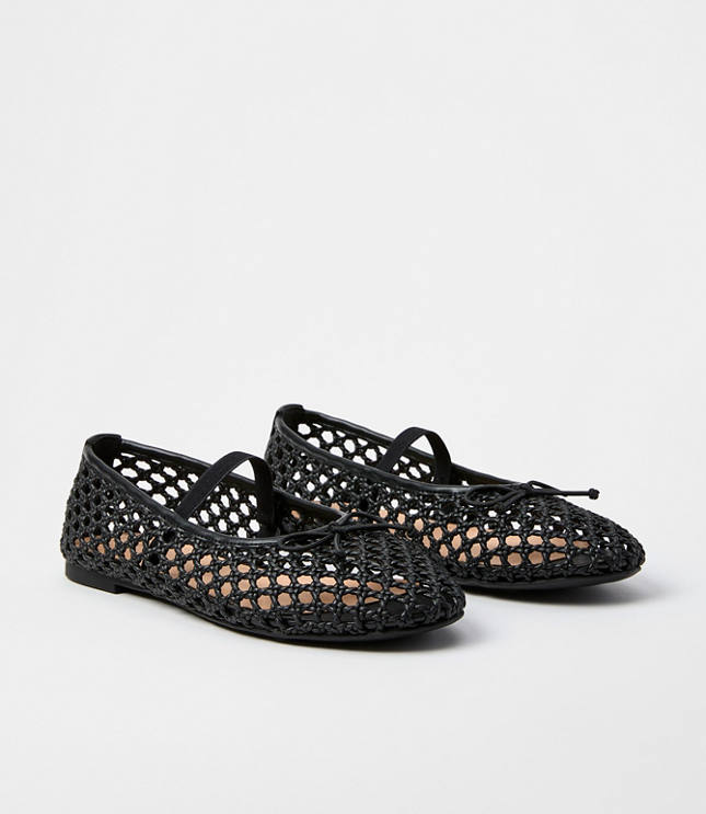 Woven Ballet Flats