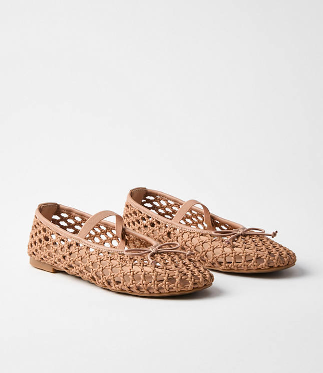 Woven Ballet Flats