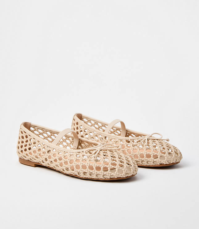 Woven Ballet Flats