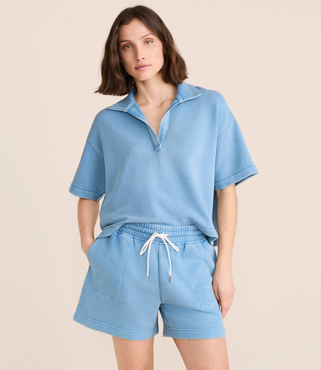 Petite Lou & Grey Lightweight Polo Top carousel Product Image 2
