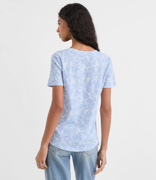 Petite Bouquet Everyday V-Neck Tee