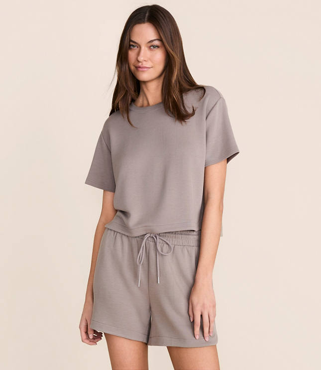 Petite Lou & Grey Lightweight Scubasoft Rounded Hem Tee