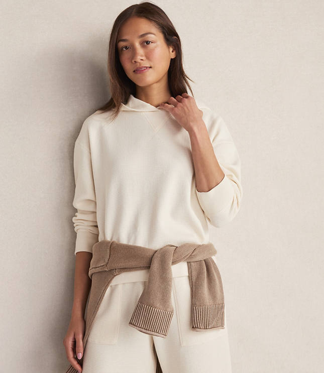 Haven Well Within Organic Cotton Waffle Hoodie carousel Product Image 1