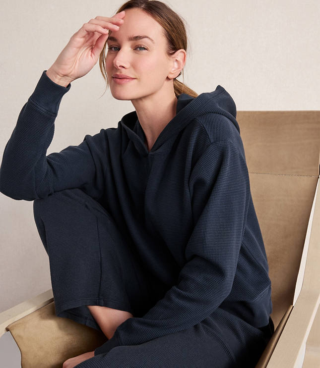 Haven Well Within Organic Cotton Waffle Hoodie