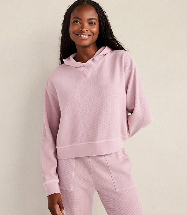 Haven Well Within Organic Cotton Waffle Hoodie